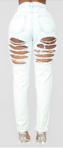 On The Edge Distressed Jeans