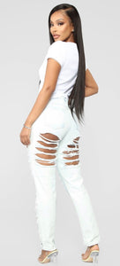 On The Edge Distressed Jeans