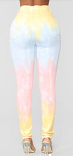 Load image into Gallery viewer, Tie Dye High Rise Jeans