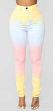 Load image into Gallery viewer, Tie Dye High Rise Jeans