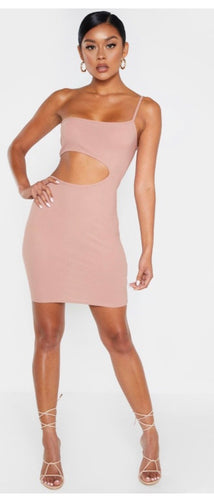 Side Out Bodycon Dress