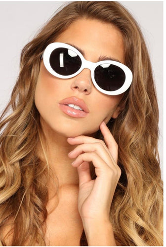 Posh Sunglasses  (White)
