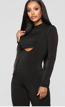 Load image into Gallery viewer, Get A Sneak Peak Cut Out Jumpsuit