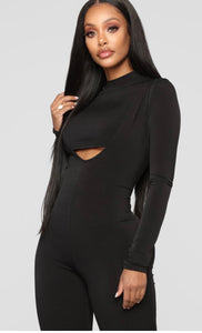 Get A Sneak Peak Cut Out Jumpsuit