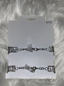 Rhinestone Anklets