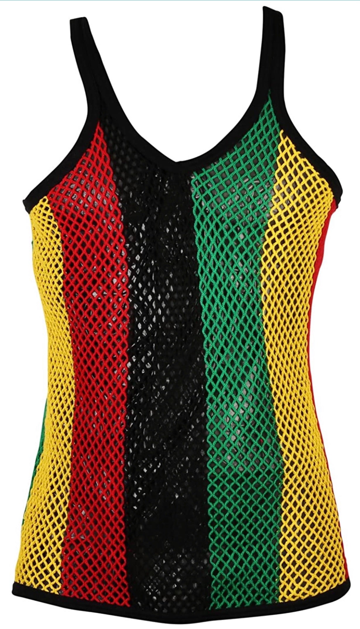 jamaican mesh marina dress Rasta Marina – B You Boutiques