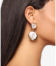 Load image into Gallery viewer, Moon Drop Earrings