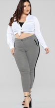 Load image into Gallery viewer, Black/White Stretch Pants
