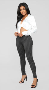 The Striping Ponte Pants