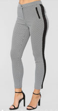 Load image into Gallery viewer, Black/White Stretch Pants