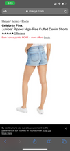 Load image into Gallery viewer, Celebrity Jeans Shorts