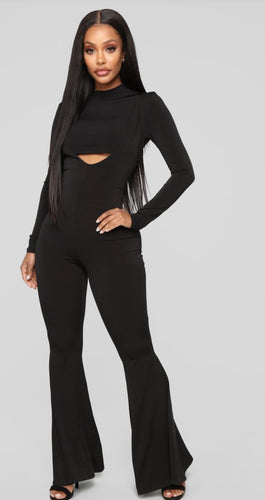 Get A Sneak Peak Cut Out Jumpsuit