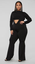 Load image into Gallery viewer, Get A Sneak Peak Cut Out Jumpsuit